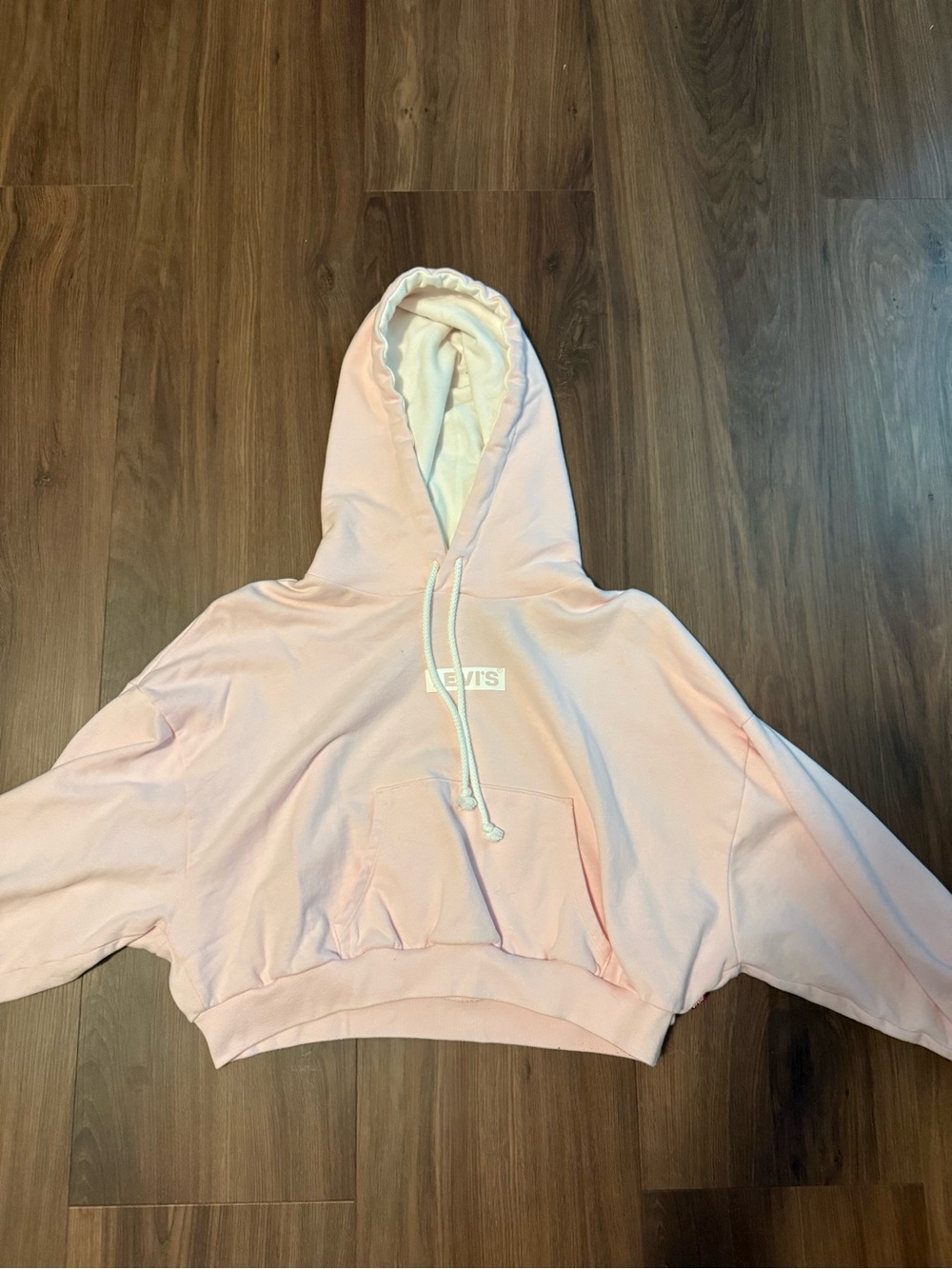 Levi's pink jacket interior label